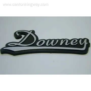 ABS Plastic Gold Nameplate / Emblem /Logo Badge